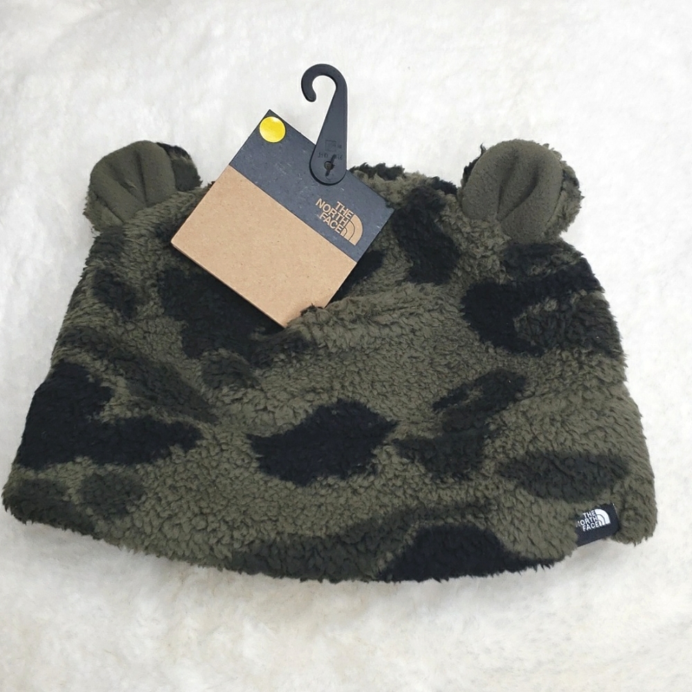 NEW THE NORTH FACE CAMO BEAR 🐻 BEANIE